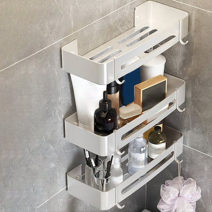 Ensemble d'accessoires de salle de bain argenté élégant 1/2/3 pièces 