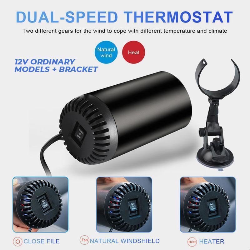 Ventilateur de chauffage de voiture à chauffage rapide