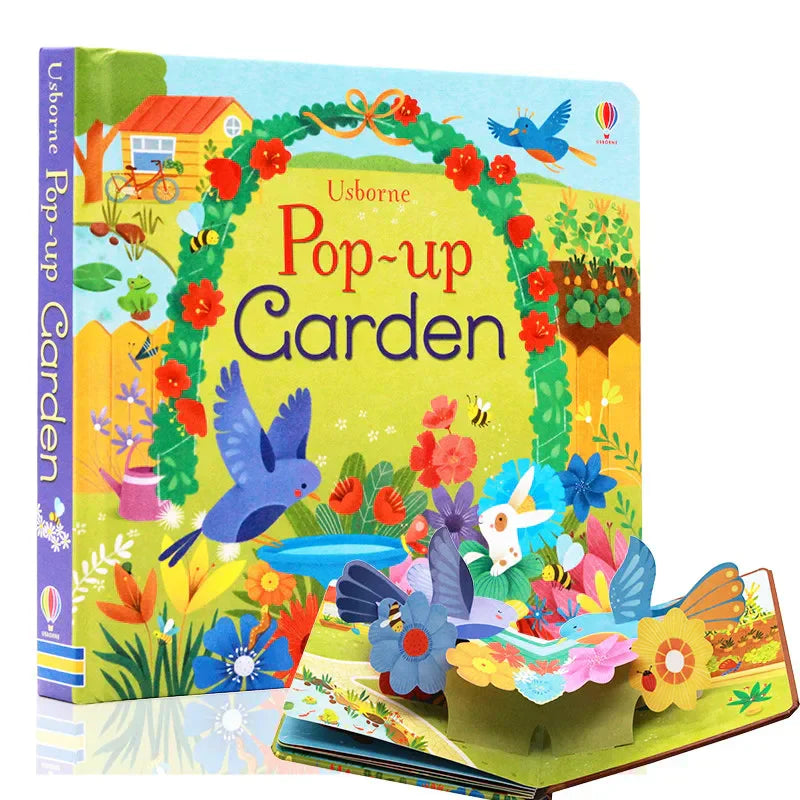 Livre d'histoires 3D pop-up amusant