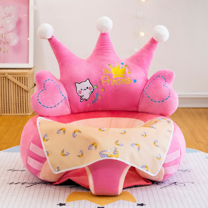 Chaise haute pour bébé avec arche de jeu - Aide à l'assise confortable