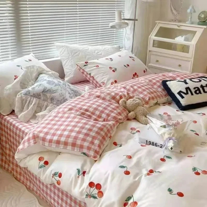 Ensemble de housse de couette de luxe doux