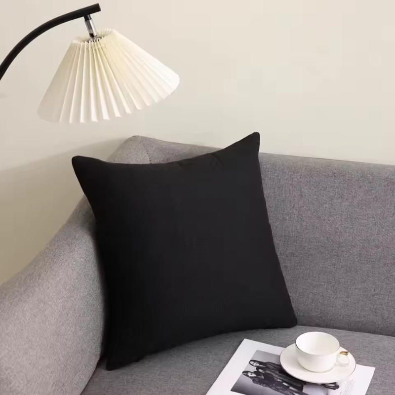 Housses de coussin en coton doux pour la décoration intérieure
