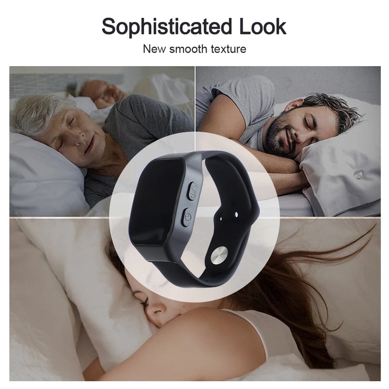Relaxing Sleep Tracker with Gentle Pulse Therapy