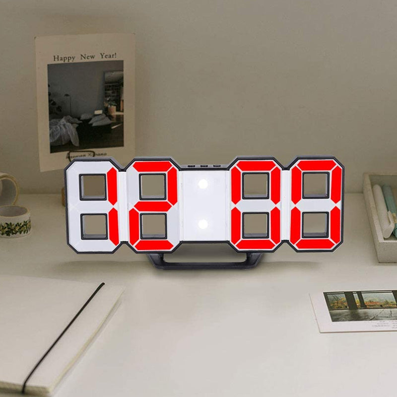 Advanced LED Clock with Date and Temperature Display