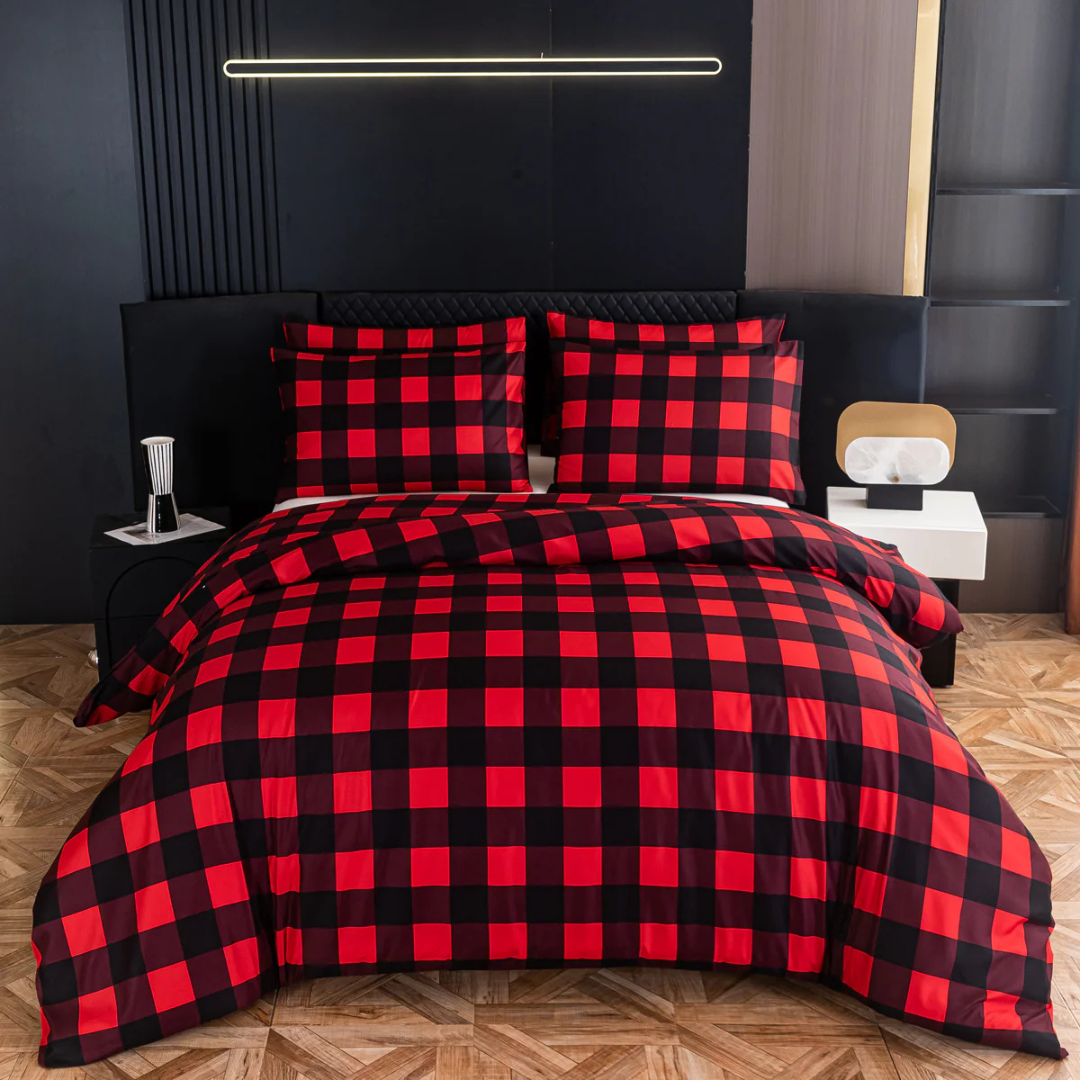 Ensemble de housse de couette de luxe doux