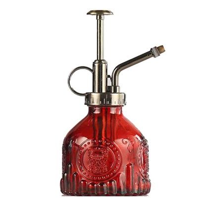 Flacon vaporisateur en verre style rétro