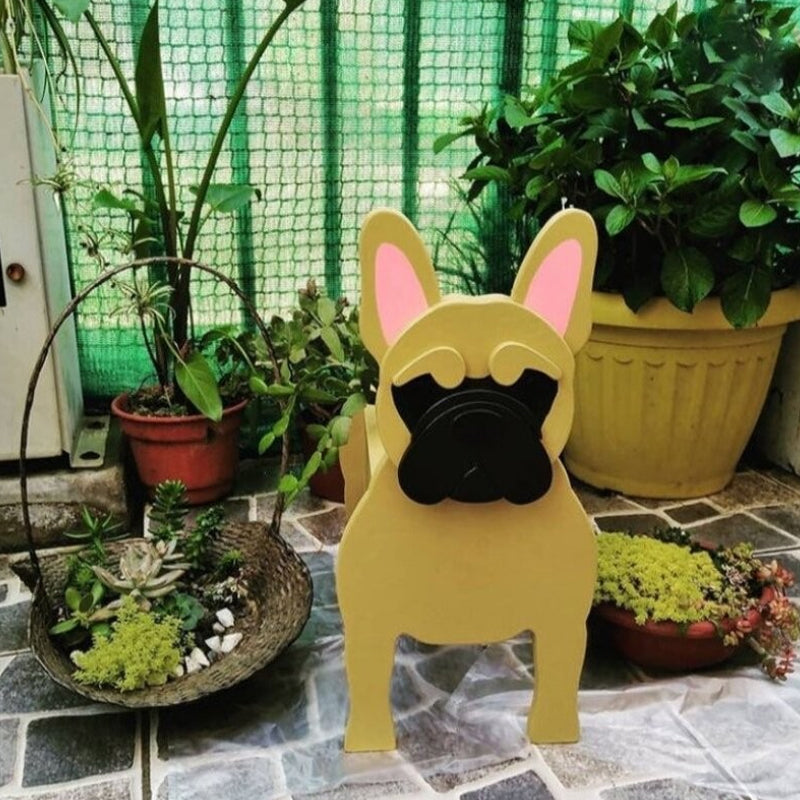 Pot de fleurs coloré en forme d'animaux