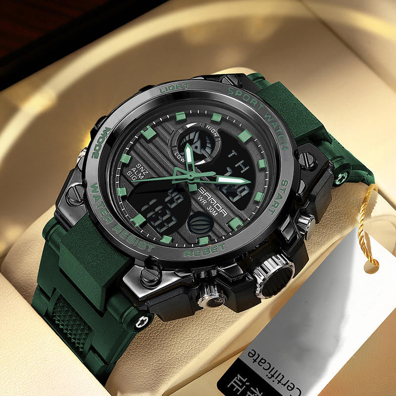 Montre-bracelet LED de sport étanche