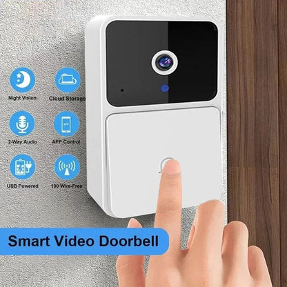 Smart Wi-Fi Doorbell With Alert