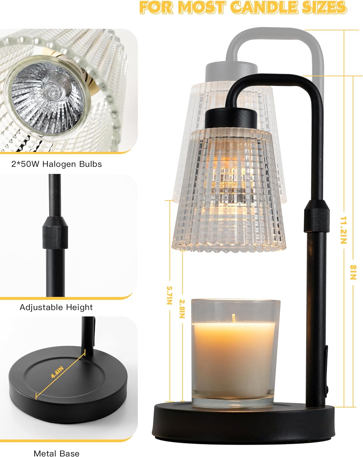 Soft Touch Candle Light Warmer