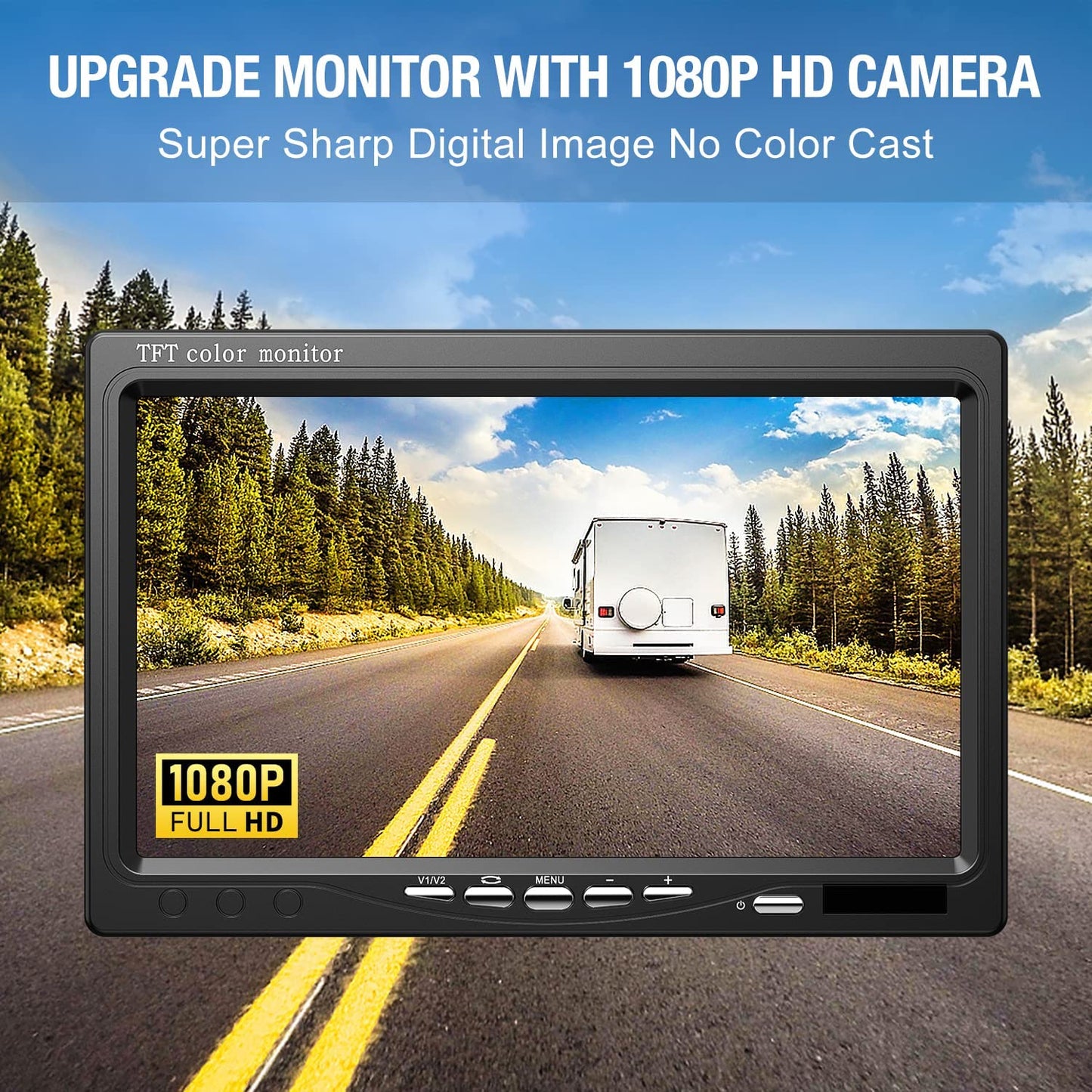 Wireless Rear View Camera for Trucks and Trailers