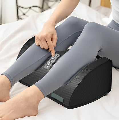 Heated Foot and Calf Massager with Adjustable Pressure