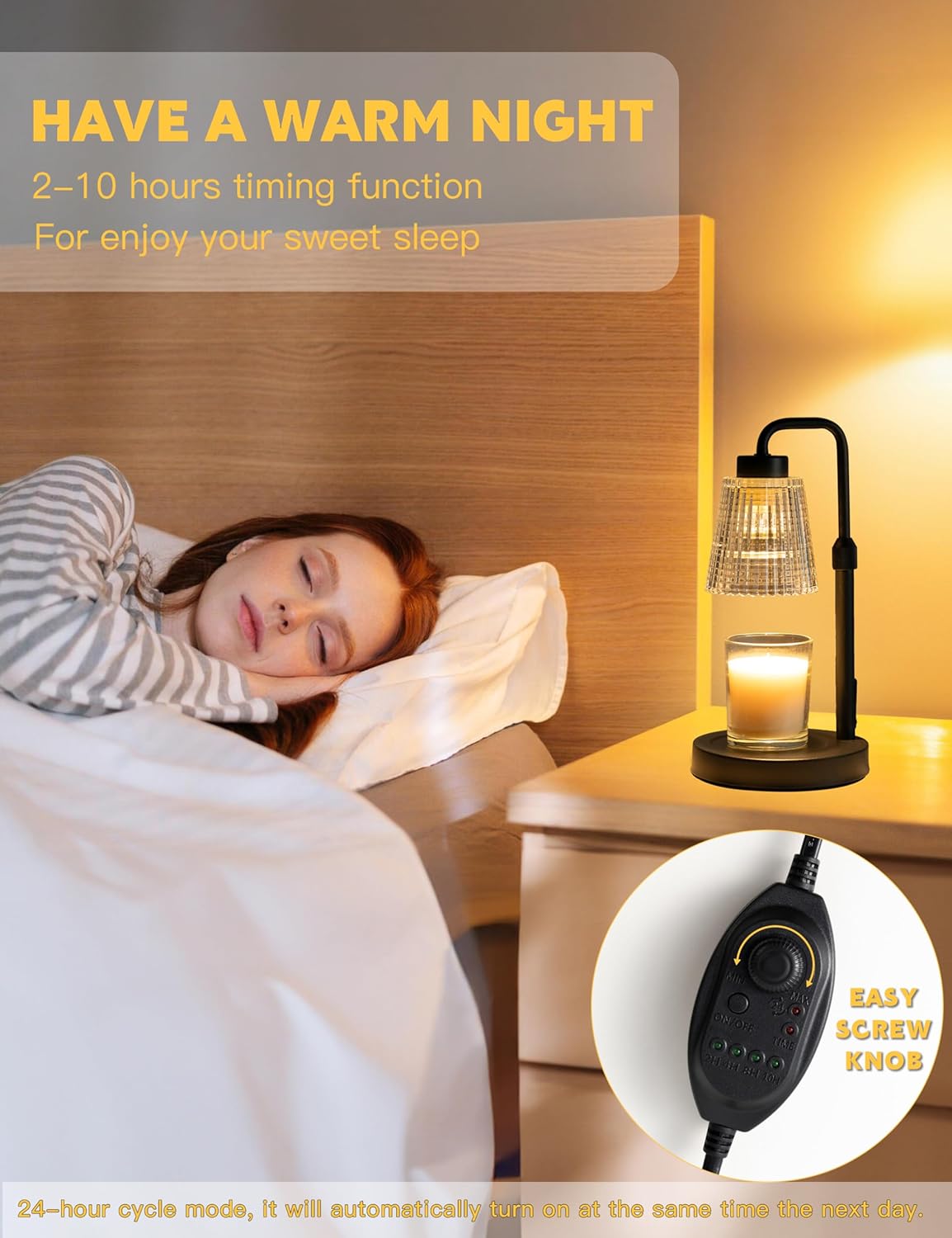 Soft Touch Candle Light Warmer