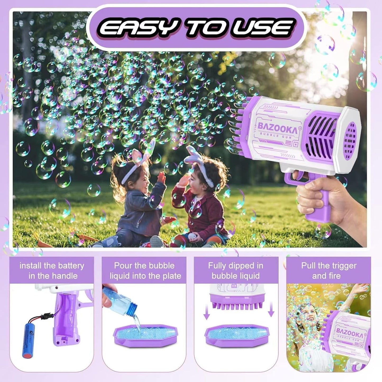Fun Kids Foam Blaster Toy