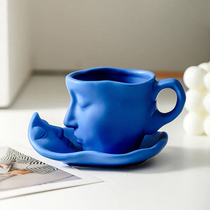 Mug à café romantique et artistique 