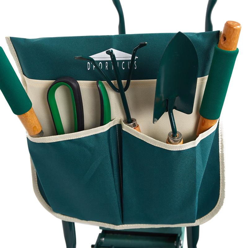 Comfortable Garden Kneeler and Stool (Green)