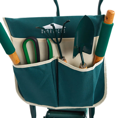 Comfortable Garden Kneeler and Stool (Green)