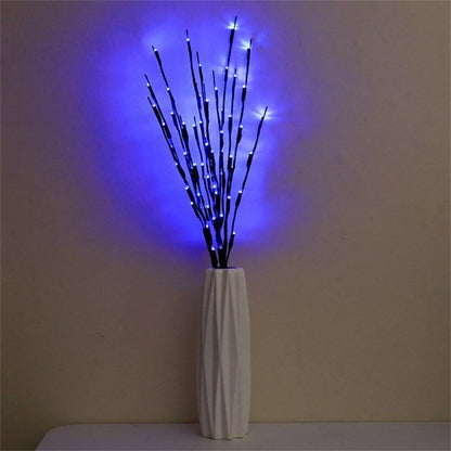 Lampe de table en saule à douce lueur