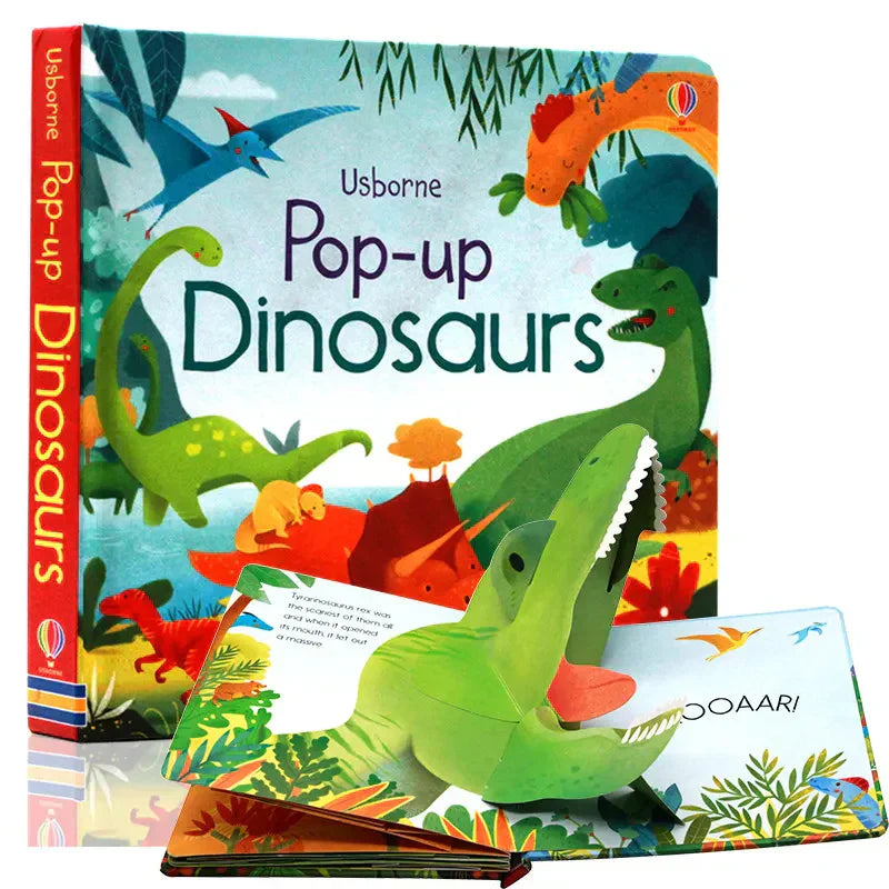 Livre d'histoires 3D pop-up amusant