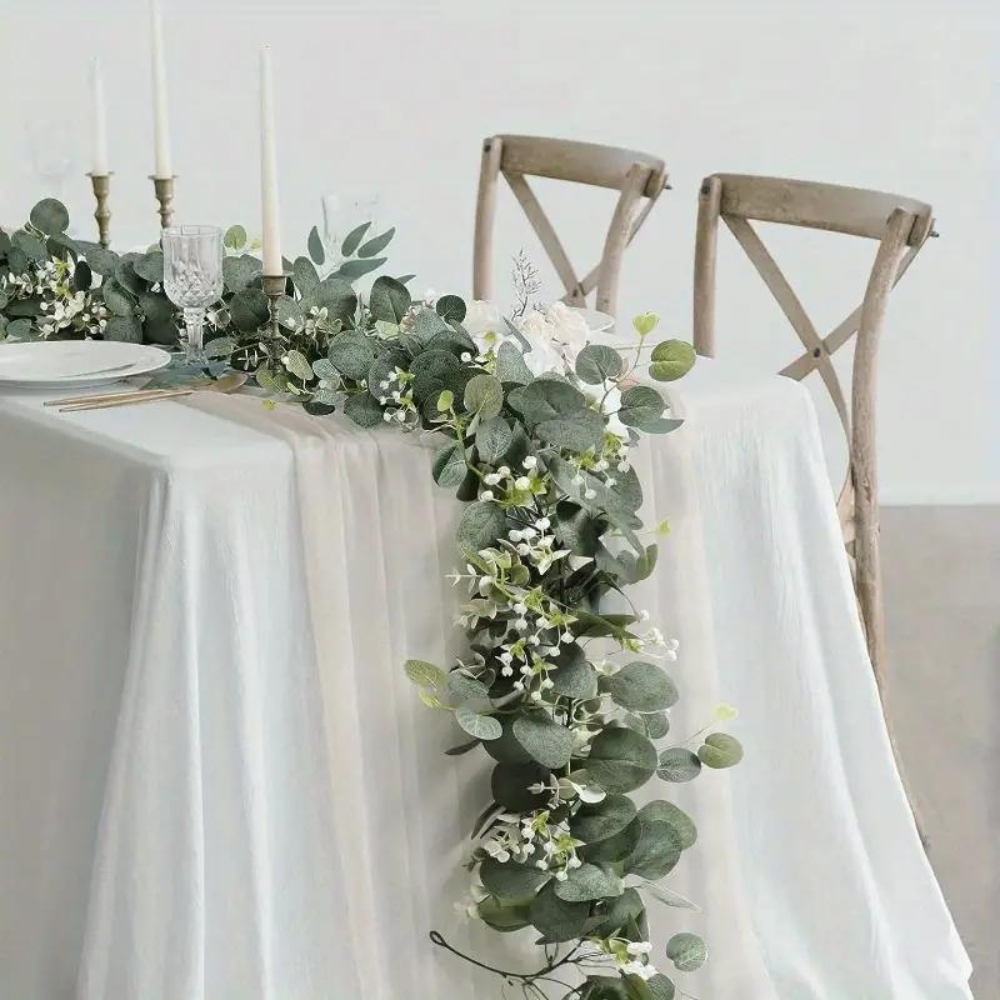 Beautiful Artificial Eucalyptus Leaf Garland - Halri