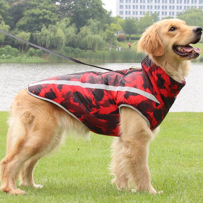 Manteau imperméable pour chien pour l'hiver - Veste respirante pour animaux de compagnie