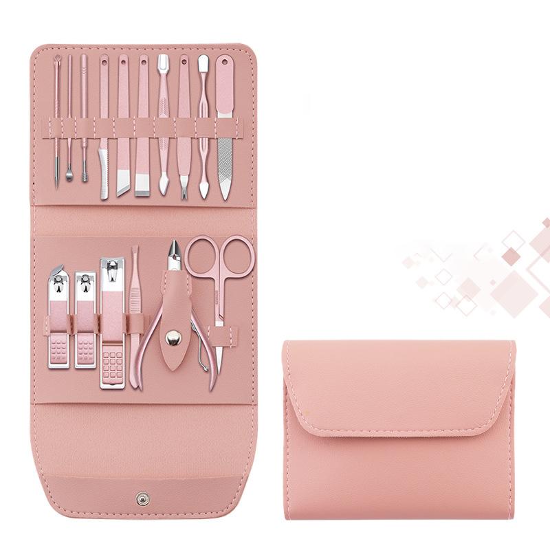 Kit de coupe-ongles de voyage (12/16 pièces)
