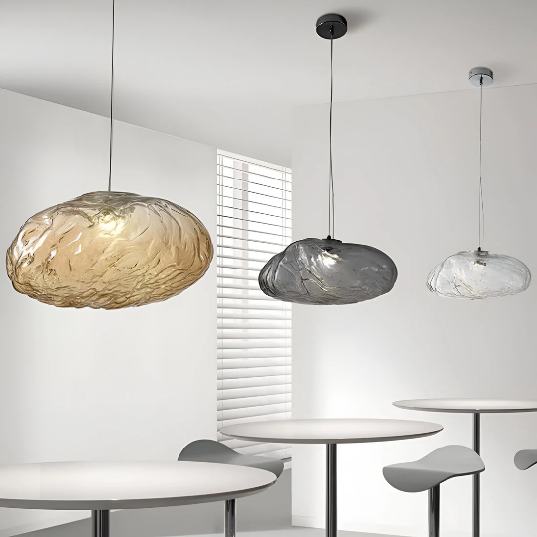 Unique White Pendant Light Fixture - Halri