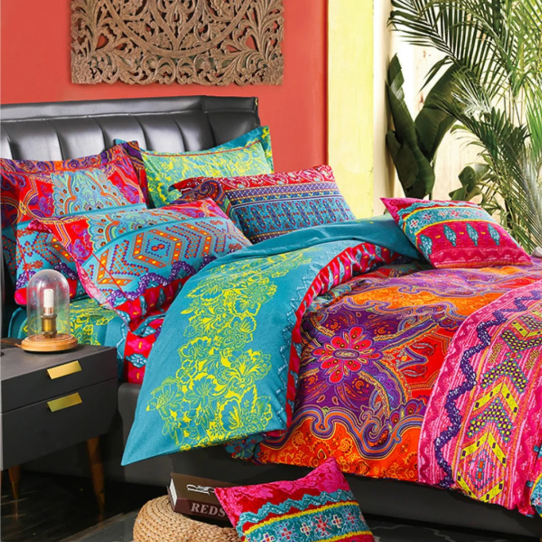 Ensemble de housse de couette de luxe doux