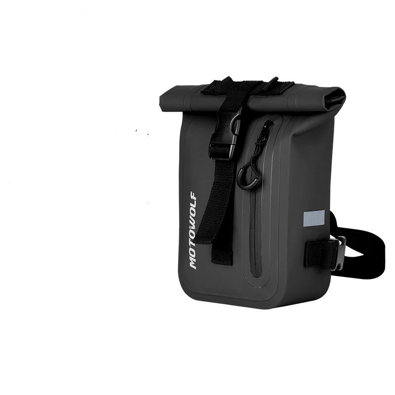 Pochette de jambe étanche pour moto