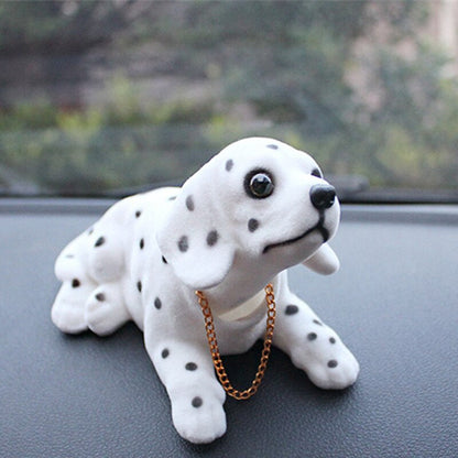 Adorables accessoires de voiture pour chiens à bascule