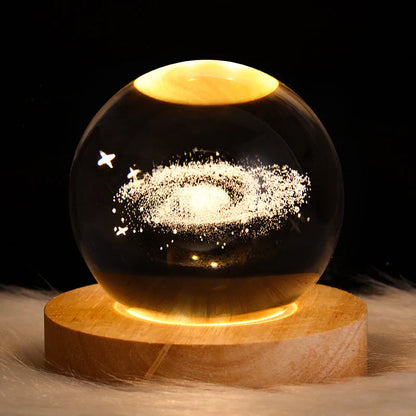 Lampe de table en cristal luxueux 