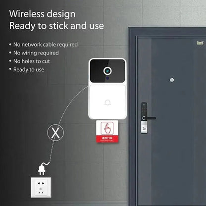 Smart Wi-Fi Doorbell With Alert