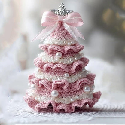Magnifiques mini sapins de Noël au crochet 