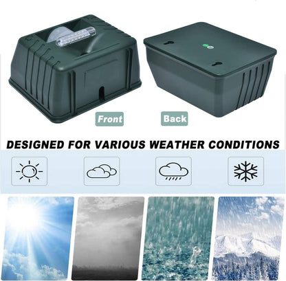 Outdoor Bird Repellent with Flashing Light