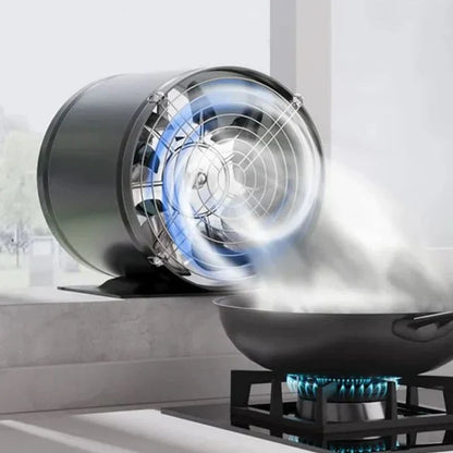 Ventilateur mural compact et silencieux pour bureau à domicile