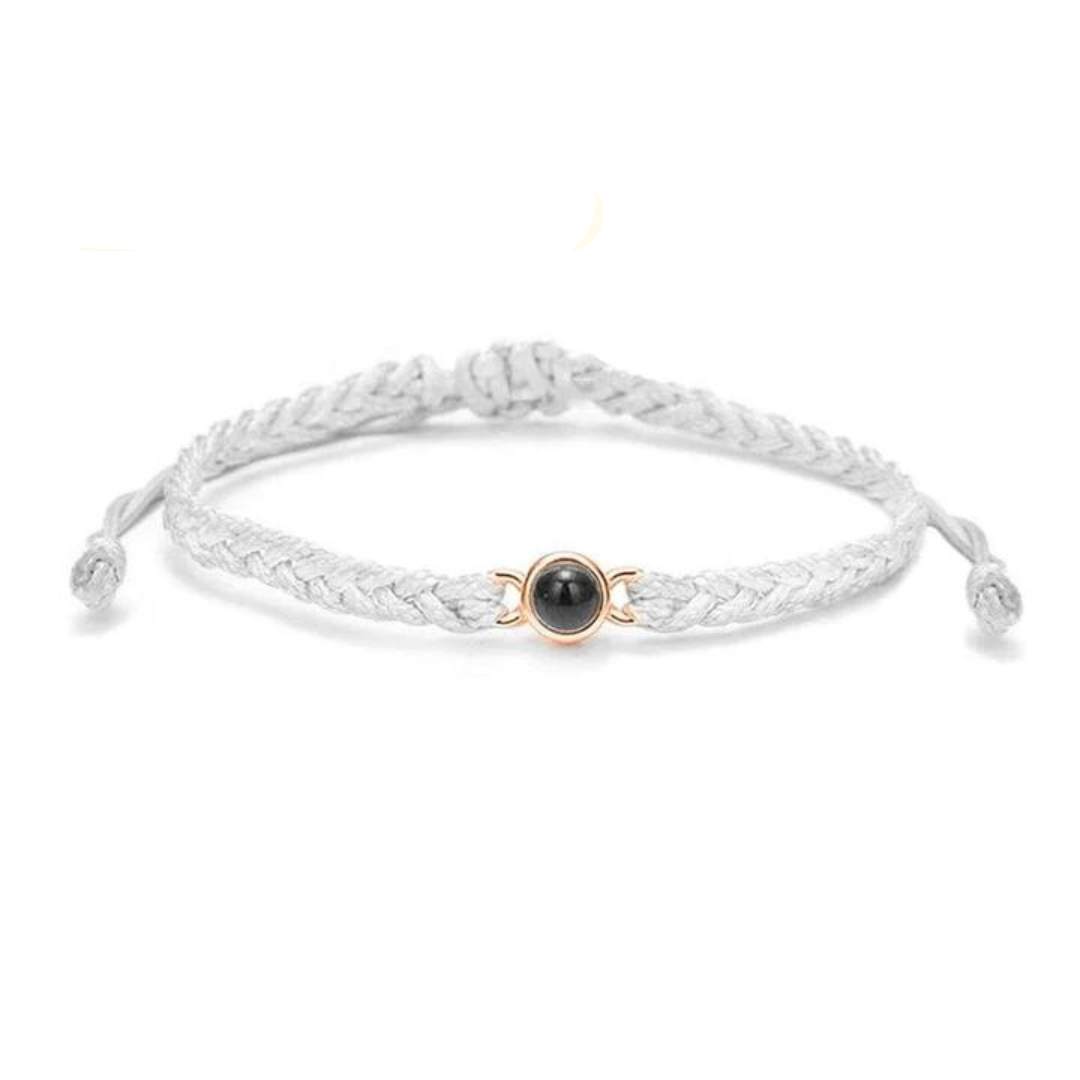 Bracelet personnalisé avec breloque photo