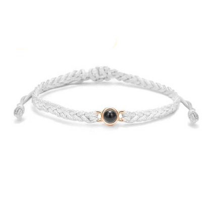 Bracelet personnalisé avec breloque photo