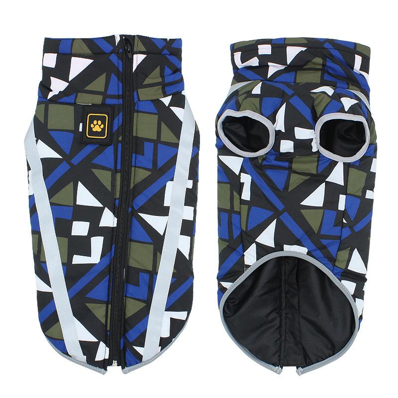 Manteau imperméable pour chien pour l'hiver - Veste respirante pour animaux de compagnie