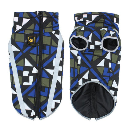 Manteau imperméable pour chien pour l'hiver - Veste respirante pour animaux de compagnie