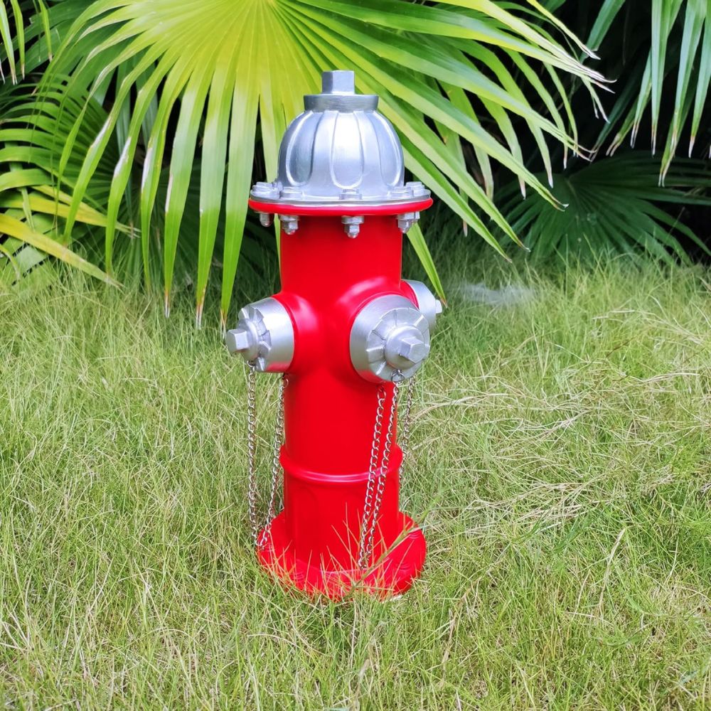 Life-Like Dog Fire Hydrant Garden Decoration