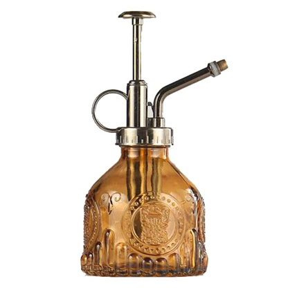 Flacon vaporisateur en verre style rétro