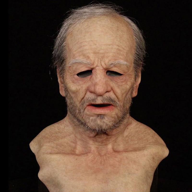 Masque réaliste en latex pour maquillage cosplay 