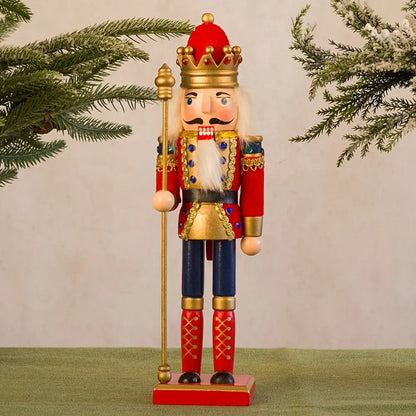 Casse-noisette de Noël classique en bois