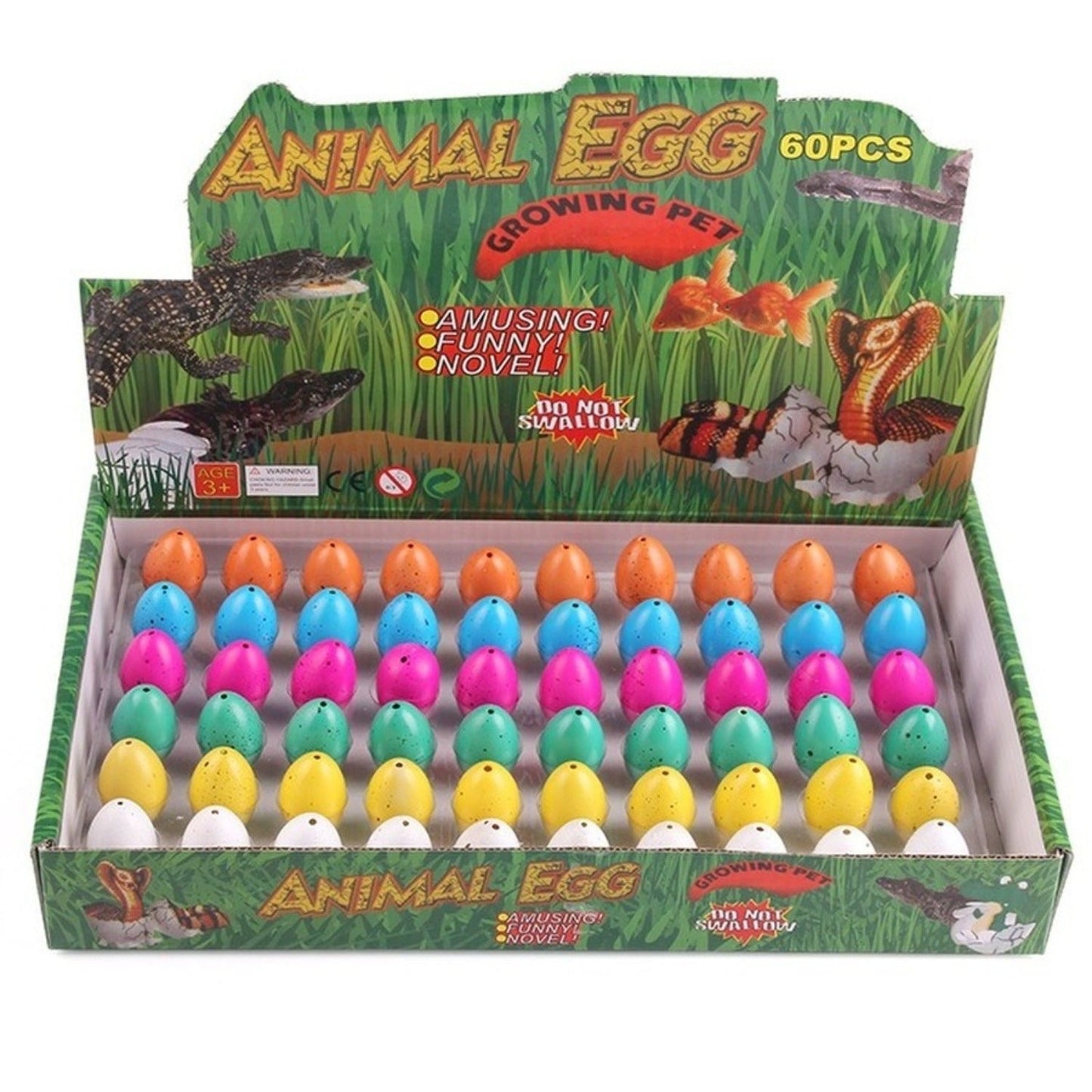 Colorful Dino Eggs Growing Toy Kit - Halri
