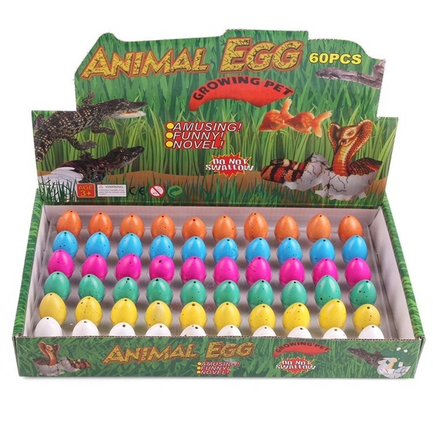 Colorful Dino Eggs Growing Toy Kit - Halri