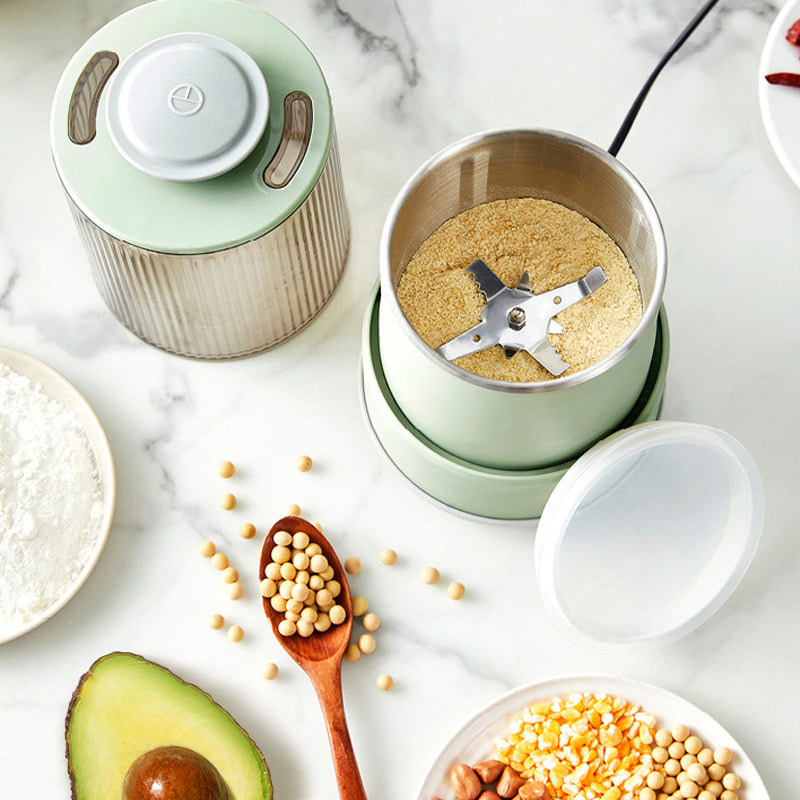 Compact Double Layer Grain Mill