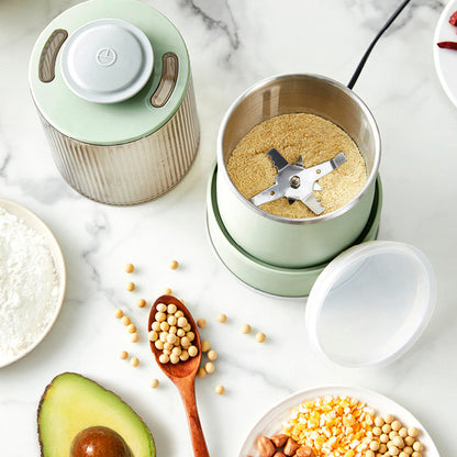 Compact Double Layer Grain Mill