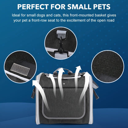 Collapsible Pet Bike Carrier Basket