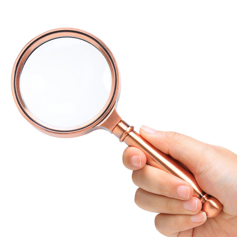 Loupe portable 10X pour lire les petits textes 