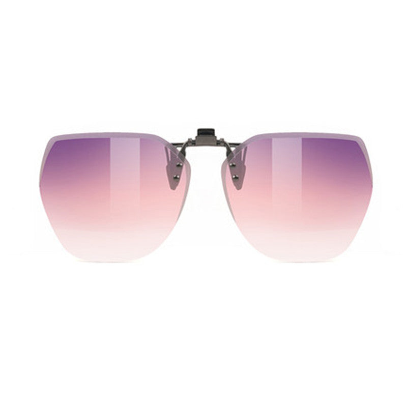 Lunettes de soleil polarisées à clip pour la conduite en extérieur 